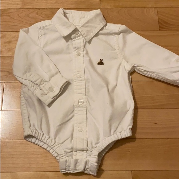 GAP Shirts & Tops 5 For Baby Gap White Button Up 03 Months Poshmark